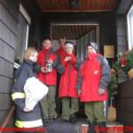 Friedenslichtverteilung durch die Feuerwehrjugend