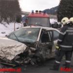 Schwerer Verkehrsunfall mit 4 PKW / 5 Verletzten