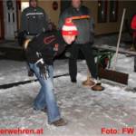 Internes Eisstockschießen der Feuerwehr in Ruhsam
