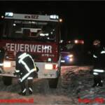 FF Ohlsdorf: Fahrzeugbergung in Peiskam – Taxi im Schnee