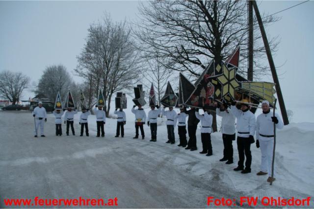 FF Ohlsdorf: Glöcklerlauf mit Unterstützung der Feuerwehr