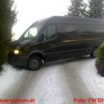 FF Ohlsdorf: Wendemanöver missglückt – Fahrzeugbergung