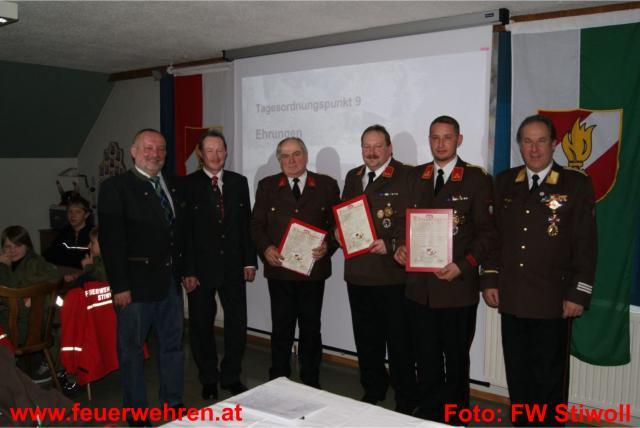 FF Stiwoll: Wehrversammlung der Feuerwehr