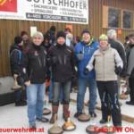 Florianijünger bei der Ohlsdorfer Birnstockolympiade