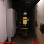 Elektroverteilerbrand mit CO² gelöscht