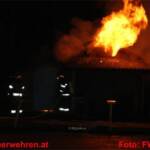 FF Stiwoll: Brand der Hütte bei der Eisanlage
