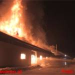 19 Feuerwehren mit 210 Mann kämpfen gegen Flammeninferno