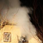 Dachstuhlbrand am Anton Bauer Weg