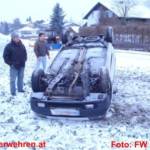 Winterliche Fahrverhältnisse sorgten für zwei Unfälle in Ohlsdorf