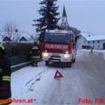 Winterliche Fahrverhältnisse sorgten für zwei Unfälle in Ohlsdorf