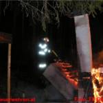 Brand einer Mauthütte
