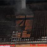 Brand bei einem Gasthof in Ohlsdorf