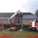 Neuerlicher Brand im Gasthof