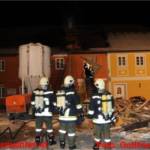 Brand bei einem Gasthof in Ohlsdorf
