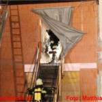 Brand bei einem Gasthof in Ohlsdorf