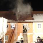Brand bei einem Gasthof in Ohlsdorf