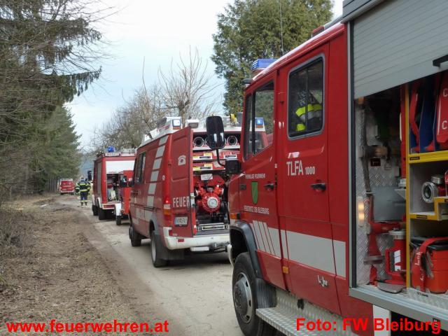 FF Bleiburg: Versorgung einer Ortschaft mit Wasser