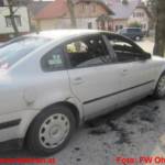 Pkw beim Gemeindeamt Ohlsdorf ausgebrannt