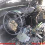 Pkw beim Gemeindeamt Ohlsdorf ausgebrannt