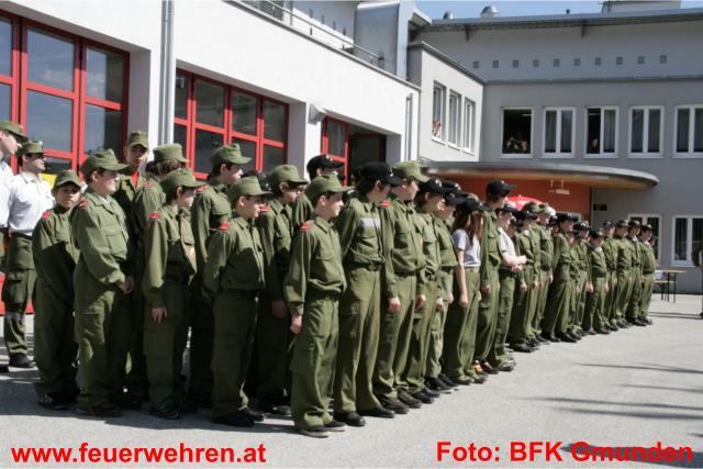 BFK Gmunden: Feuerwehr-Jugend-Wissenstest in Altmünster