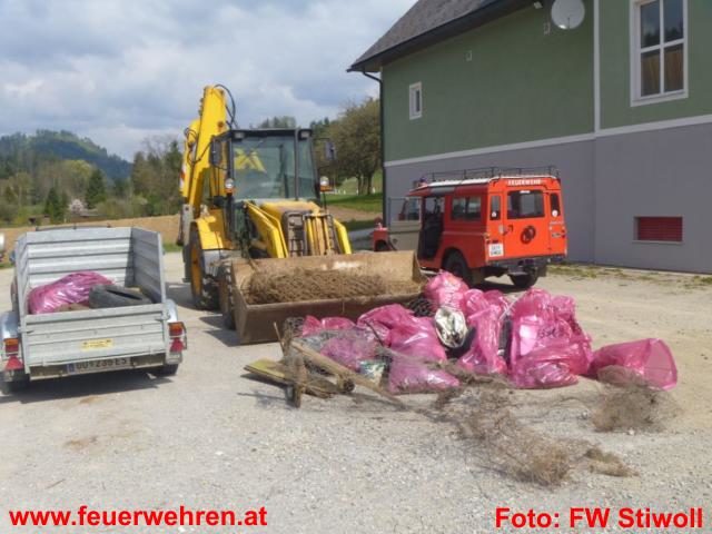 FF Stiwoll: Steierischer Frühjahrsputz