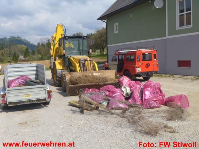 FF Stiwoll: Steierischer Frühjahrsputz