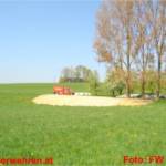 Ohlsdorfer FW-Männer als "Rodeos" im tierischen Einsatz