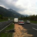 Verkehrsunfall auf der A9