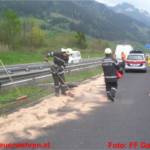 Verkehrsunfall auf der A9