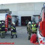 Maschinenbrand in Ohlsdorfer Gewerbebetrieb