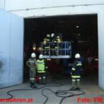 Maschinenbrand in Ohlsdorfer Gewerbebetrieb