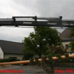 Maibaum in Ohlsdorf bei Sturm beschädigt und umgelegt