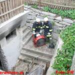 FF Ohlsdorf: Kellerbrand – Kind leicht verletzt