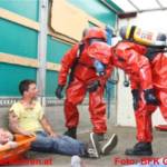 Großübung in Entsorgungsbetrieb - 300 Einsatzkräfte übten den Ernstfall