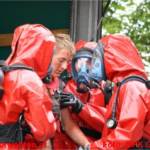 Großübung in Entsorgungsbetrieb - 300 Einsatzkräfte übten den Ernstfall