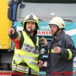 Großübung in Entsorgungsbetrieb - 300 Einsatzkräfte übten den Ernstfall