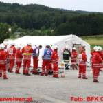 Großübung in Entsorgungsbetrieb - 300 Einsatzkräfte übten den Ernstfall
