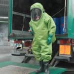 Großübung in Entsorgungsbetrieb - 300 Einsatzkräfte übten den Ernstfall