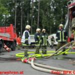 Großübung in Entsorgungsbetrieb - 300 Einsatzkräfte übten den Ernstfall