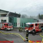 Großübung in Entsorgungsbetrieb - 300 Einsatzkräfte übten den Ernstfall