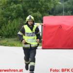 Großübung in Entsorgungsbetrieb - 300 Einsatzkräfte übten den Ernstfall