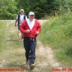 FF Ohlsdorf und FF Wiesen beim 23. Bergmarathon - HBS sponsert Leiberl u. Kappen