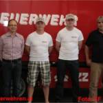 FF Ohlsdorf und FF Wiesen beim 23. Bergmarathon - HBS sponsert Leiberl u. Kappen