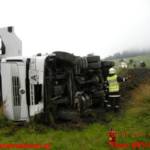 LKW-Unfall auf B320 Höhe Niederstuttern