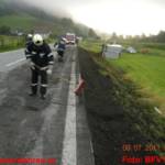 LKW-Unfall auf B320 Höhe Niederstuttern