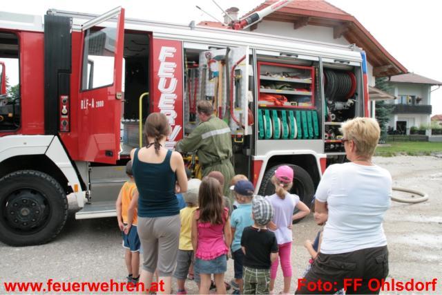 FF Ohlsdorf: 66 Kinder besuchten die Feuerwehr