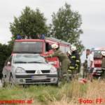 Verkehrsunfall in Weinberg - Lenkerin bei Unfall leicht verletzt