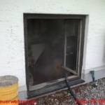 Großer Atemschutzeinsatz bei Glimmbrand in Tischlerei-Silo