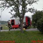 Großer Atemschutzeinsatz bei Glimmbrand in Tischlerei-Silo