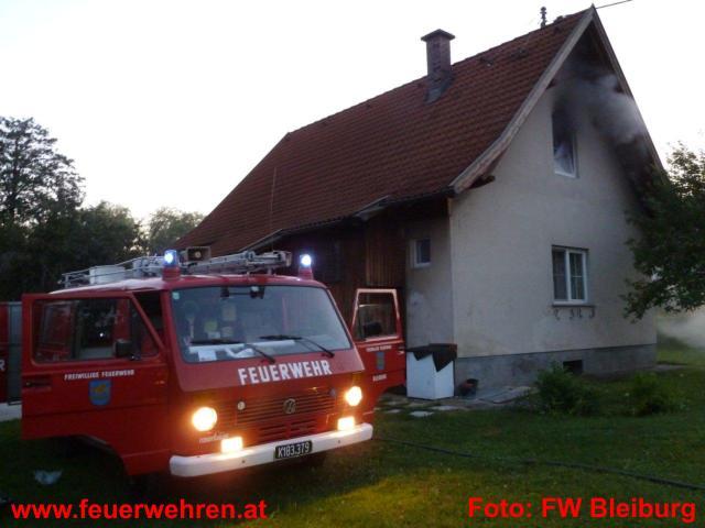 FF Bleiburg: Feuerwehrkameradin in Not